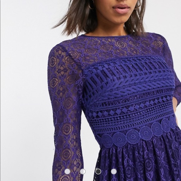 Premium Lace Midi Dress from ASOS - Picture 4 of 7